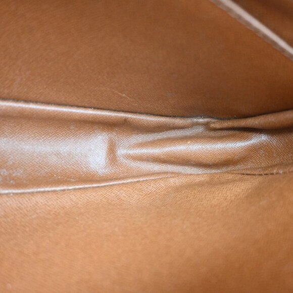 LOUIS VUITTON Compiegne 28 Clutch Bag Monogram Leather Brown GHW M51845 67EF134 - Picture 11 of 16